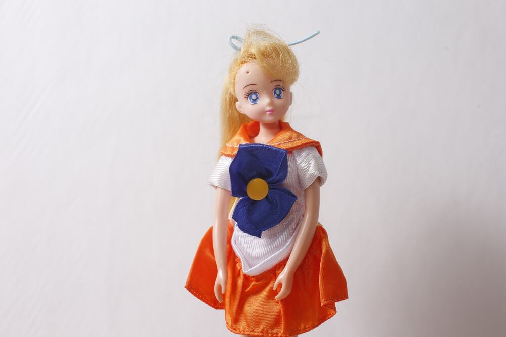 1990s Bandai Sailor Moon Sailor Venus Doll Japan Collectible ~ 260826-WH 1308